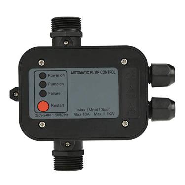 Imagem de Chave de pressão bomba de água de escorvamento automático 220V Controlador de pressão automático preto