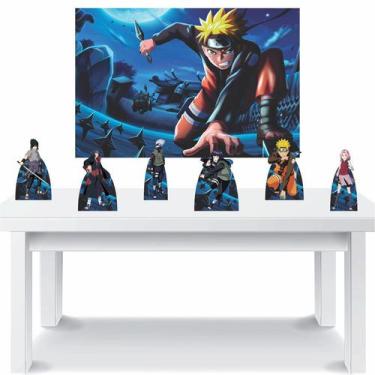 Imagem de Kit 6 Displays De Mesa E Painel Naruto - Inove Adesivos