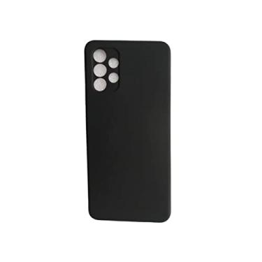 Imagem de Capa Capinha Case Aveludada Compatível Com Samsung Galaxy A13 4G Tela 6.6 Preto