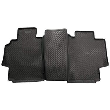 Imagem de Husky Liners Serve para Dodge Ram 1500 Quad Cab 1998-01, Dodge Ram 2500/3500 Quad Cab Classic Style 2º Seat Floor Mat, Preto, 61711