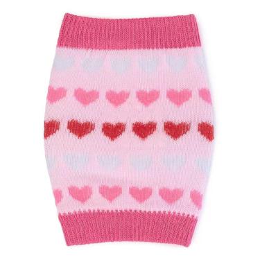 Imagem de Joelheira 6 A 12 Meses Rosa Corações PIMPOLHO 90992