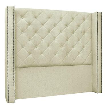 Imagem de Cabeceira Solteiro 0,90m Vicenza Linho Rústico Natural