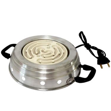 Imagem de Fogareiro elétrico 1 boca alumínio 500 W