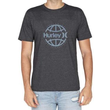 Imagem de Camiseta Hurley Worldwild Mescla Preto