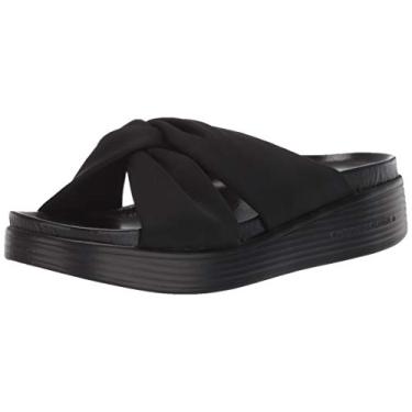 Imagem de Donald J Pliner Sandália rasteira feminina, Preto, 9.5