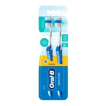 Imagem de Escova de Dente Oral-B Indicator Plus Nº40 Macia com 2 unidades 2 Unidades