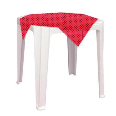 Imagem de Toalha De Mesa Plastica Descartavel 78X78 50 Un Colorida - Nova Packin