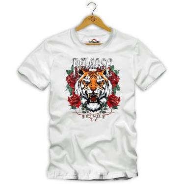 Imagem de 011Masc Camiseta 100 Algodão Tigre - Chromatex