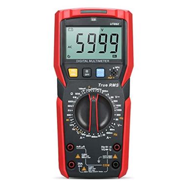 Imagem de Tingpai UT89X Multímetro de Alta Precisão Handheld Medidor Universal 6000 Counts Display LCD True RMS Medida AC/DC Tensão Atual Resistência tância Frequência de Tempe tu Diodo