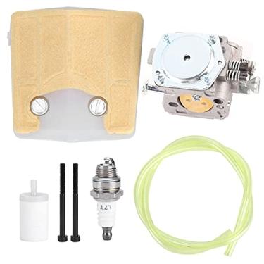 Imagem de OUKENS Kit de velas de ignição de filtro de ar de carburador para Jonsereds 625 630 625 Ferramentas de jardim de motosserra Jonsereds 625 630 625