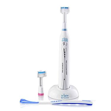 Imagem de Escova de dentes sônica original + cabeças de substituição, rosa, pacote com 2