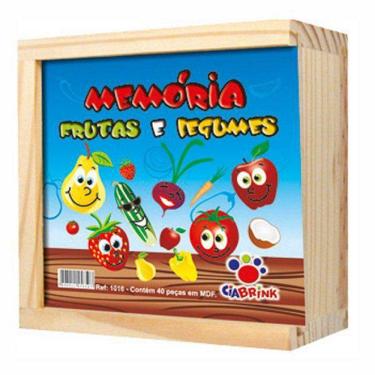 Imagem de Jogo Da Memória Frutas E Legumes Ciabrink
