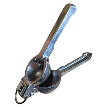 Imagem de Coladera Espremedor de limão tradicional super resistente aço prensado à mão cozinha e bar espremedor de limão para cítricos e limões com cabide fácil de usar e limpar Exprimidor de Limones Reforzado con Colgadera