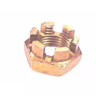 Imagem de CAIXA 10 PORCA CASTELO BAIXO 16X1.5MM