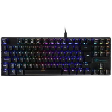 Imagem de Teclado Mecanico Gamer Dn200 Switch Blue Outemu Rgb - Draxen