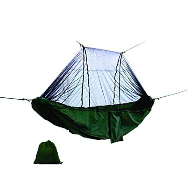 Imagem de Rede Camping com Mosqueteiro SAFO MILITAR Cores Camuflada Cor:Verde