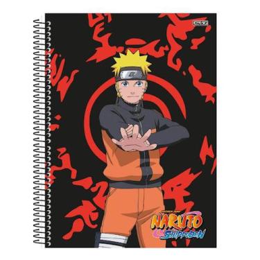 Imagem de Caderno 15 Materias Naruto Grande 240 Folhas Capa Dura - Jandaia