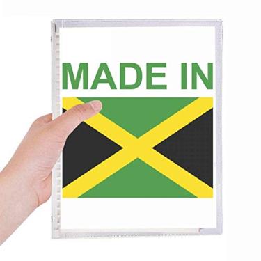 Imagem de Caderno Made in Jamaica Country Love Folhas soltas Diário Recarregável Diário Papelaria