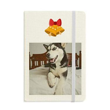 Imagem de Caderno de imagem Husky Dog Animal Room mas Jingling Bell