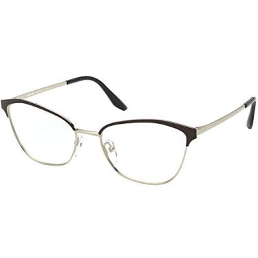Imagem de Prada PR62XV AAV1O1 54 - Preto/Dourado