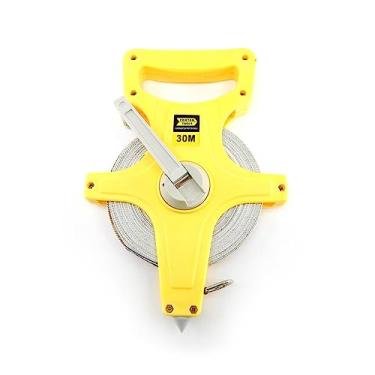 Imagem de Trena Longa de Medição Aberta Fita de Fibra com 30m