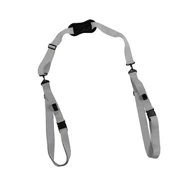 Imagem de Dynwave Alça de transporte de prancha de remo Alça de ombro ajustável para armazenamento de prancha de remo Alça para prancha de Skimboard, CINZENTO