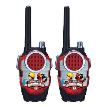 Imagem de Walkie Talkie Radio Comunicador Brinquedo Infantil Bombeiro Linha Premium M5 Armarinhos