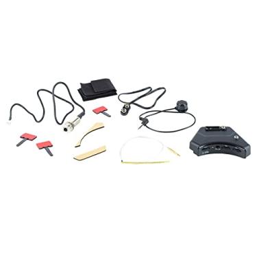 Imagem de Conjunto de Captador de Guitarra Elétrica, Sensor Cerâmico Piezoelétrico Kit de Captador de Guitarra Elétrica Soundhole Captador Acústico Sensor Cerâmico Piezoelétrico Acessórios