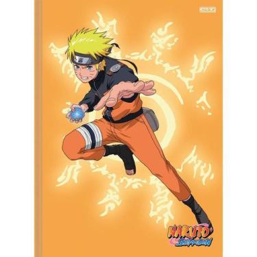 Imagem de Caderno Naruto Brochurão Capa Dura 80 Folhas Grande - Sd Inovaçoes