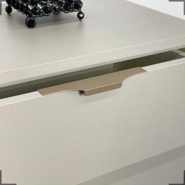 Imagem de Puxador Para Moveis Slim De Alumínio para armário ropeiro gaveta porta (CHAMPAGNE, 180 mm)