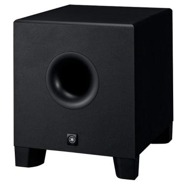 Imagem de Subwoofer Amplificado de Studio Profissional Yamaha HS8S Bass Reflex 8" 150W Preto