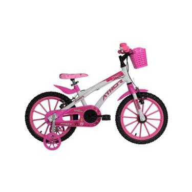 Imagem de Bicicleta Infantil Aro 16 Athor Baby Lux Princess Feminina - Athor Bik