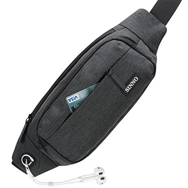 Imagem de SINNO Pochetes masculinas plus size para mulheres, presentes modernos à prova d'água, para corrida, esporte, treino, caminhadas, viagens, caminhadas, viagens, caminhadas, bolsa para celular, carteira, carregar todos os telefones