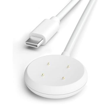 Imagem de Sinoacc Carregador USB C para Google Pixel Watch 2 substituição 1 m magnético sem fio cabo de carregamento tipo C suporte para acessórios Google Pixel (não para Pixel Watch)