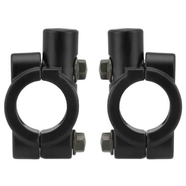 Imagem de VG MOTO 8 mm 7/20.3 cm Suporte para espelho de guidão de motocicleta, adaptador de braçadeira, rosca universal para motocicleta, quadriciclo, scooter