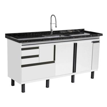 Imagem de Gabinete de cozinha Fortaleza para pia de 1,74 m