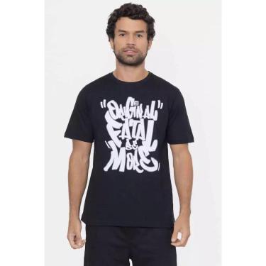 Imagem de Camiseta Fatal Surf Regular Logo Sil Cotton Original Be More-Masculino