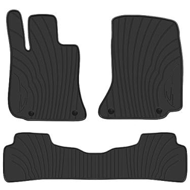 Imagem de Auto Floor Mats Custom Fit for Mercedes-Benz C Class Sedan Only 2022 2023 2024 W206 S206 Rubber Full Black Car Liners All Weather Odorless
