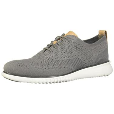 Imagem de Cole Haan 2.Zerogrand Stitchlite Oxford masculino, Pedra de ferro/ímã/branco óptico, 45