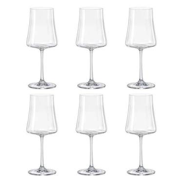 Imagem de Jogo De 6 Tacas Para Vinho Xtra 360ml Cristal Bohemia