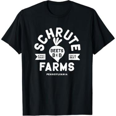 Imagem de Camiseta Schrute Farms, Preto, 4G