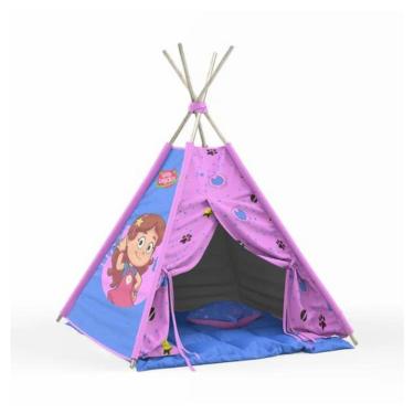 Imagem de Cabaninha/tenda/toca Infantil para Festa do Pijama Gato Galactico 2