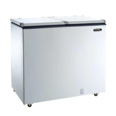 Imagem de Freezer Horizontal Dupla Ação 325 Litros Tampa Cega Ech350 220v - Esmaltec