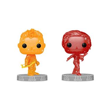 Imagem de Funko Pop! Marvel Infinity Sage Artist Series - Set of 2 - Hawkeye and Black Widow - Includes Hard Protector Cases