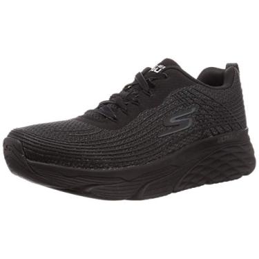 Imagem de Skechers Men's Max Cushioning Elite-Performance Walking & Running Shoe Sneaker, Black, 8 4E US