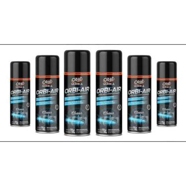 Imagem de KIT 6 Unid - Orbi-Air Classic - Limpa AR Condicionado - Orbi Química