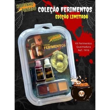 Imagem de Kit Coleção De Ferimentos Corte Dois Tiros Un - Rostinho Pintado