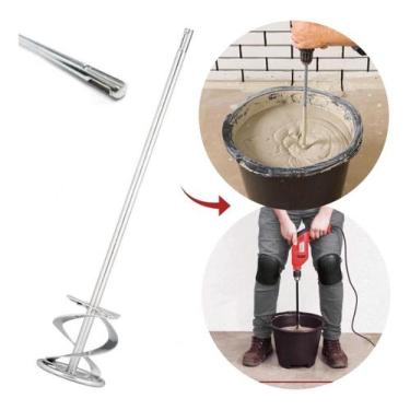 Imagem de Misturador De Tinta Massa Argamassa P/ Furadeira Sds 10mm - Fertak