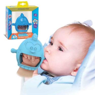 Imagem de Mordedor Luvinha Galinha Pintadinha Original  Elka  PVC Atóxico Massag