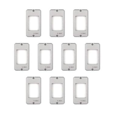 Imagem de 10 Tampa Condulete 1/2-3/4 3 Interruptor Tramontina 56117/004